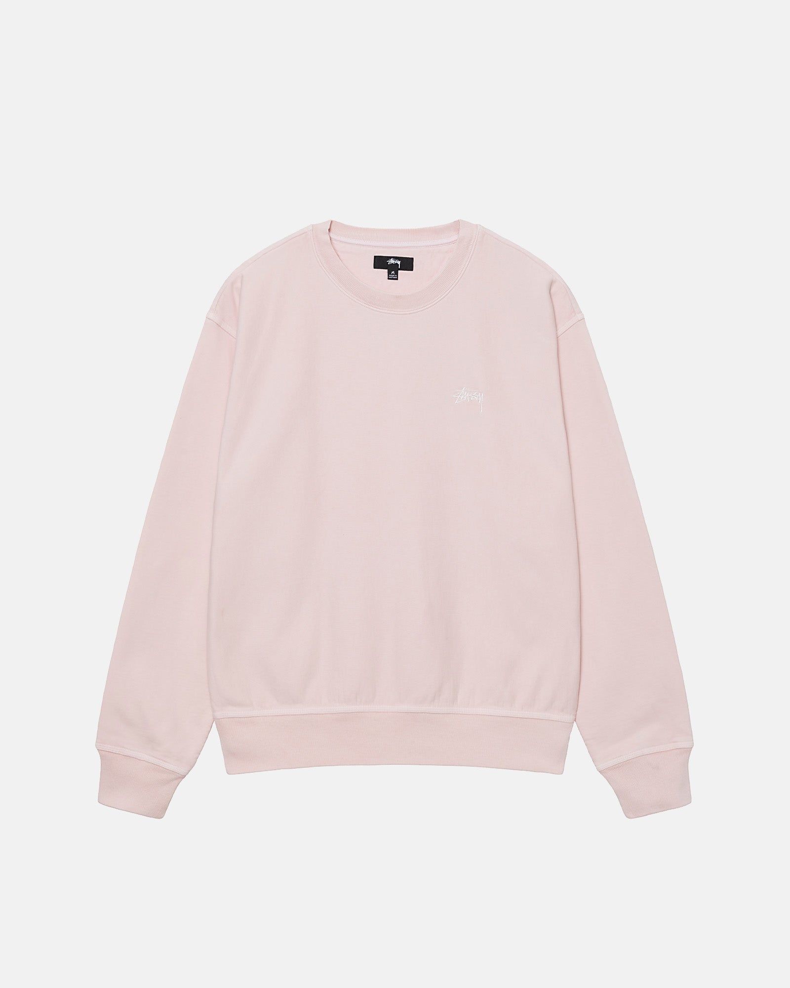 OVERDYED STOCK LOGO CREW sold by Stussy