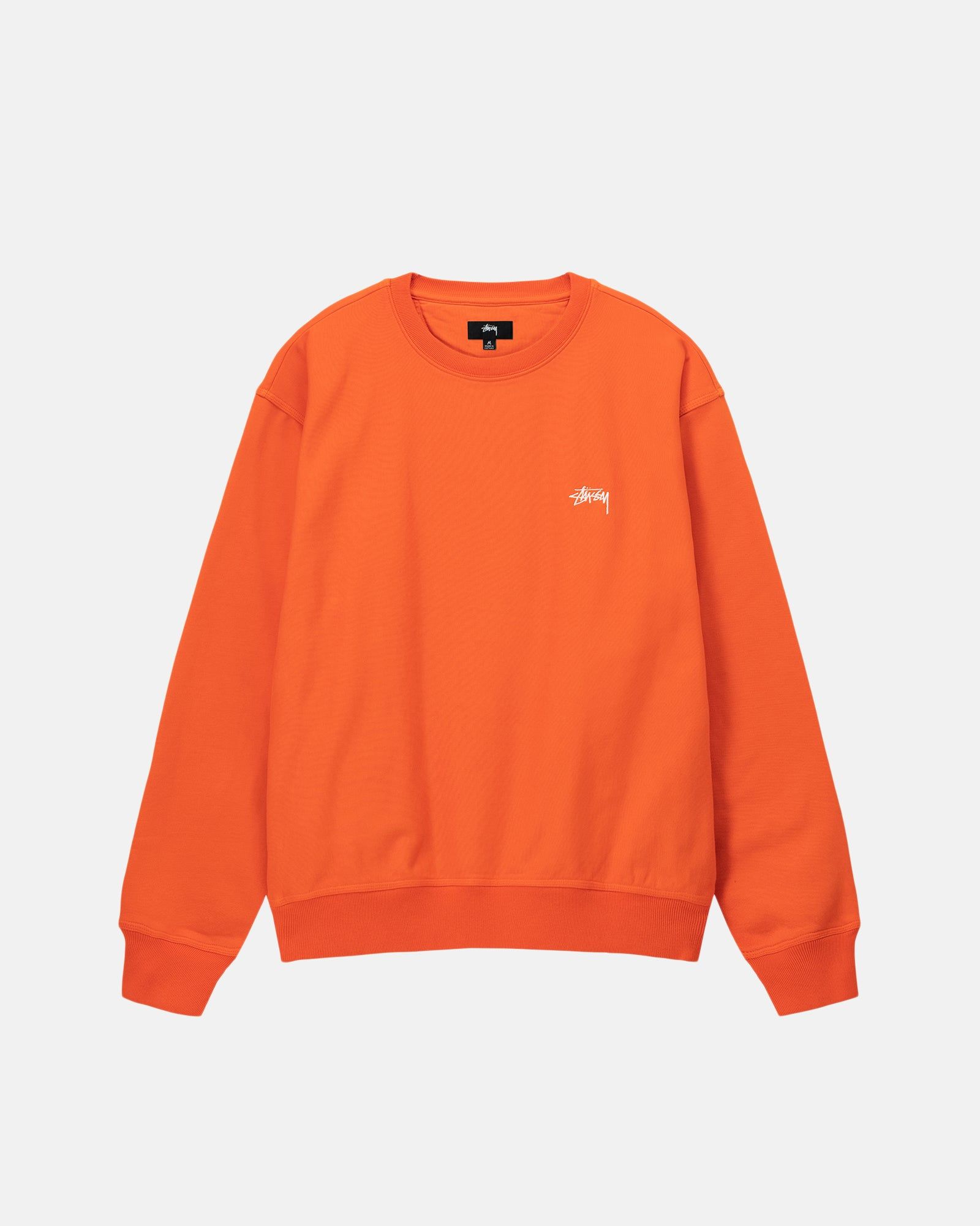 OVERDYED STOCK LOGO CREW sold by Stussy