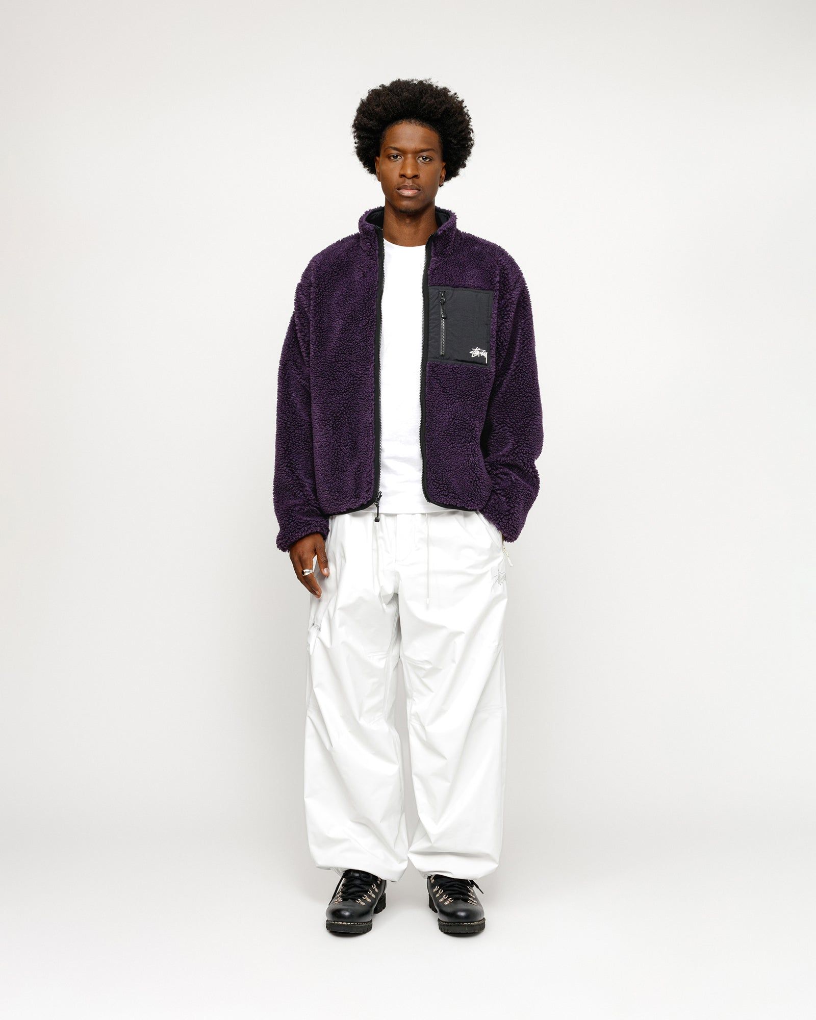 SHERPA REVERSIBLE JACKET sold by Stussy product image thumbnail 5