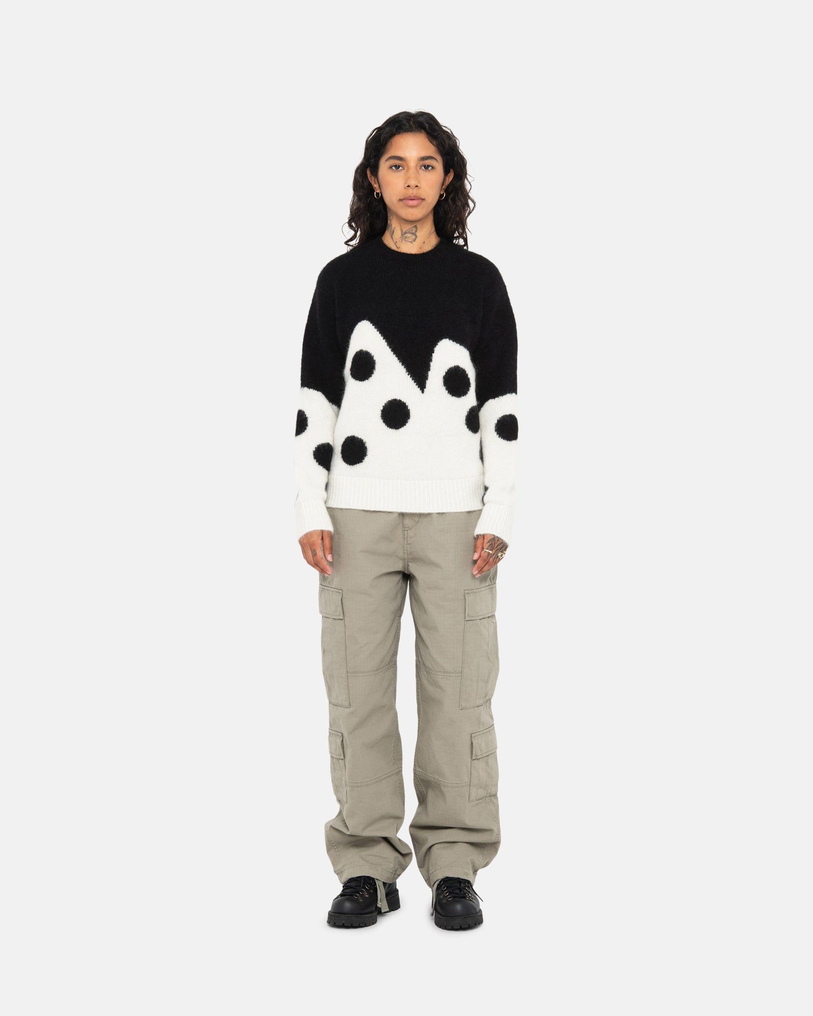 DICE FUZZY CREW sold by Stussy product image thumbnail 7