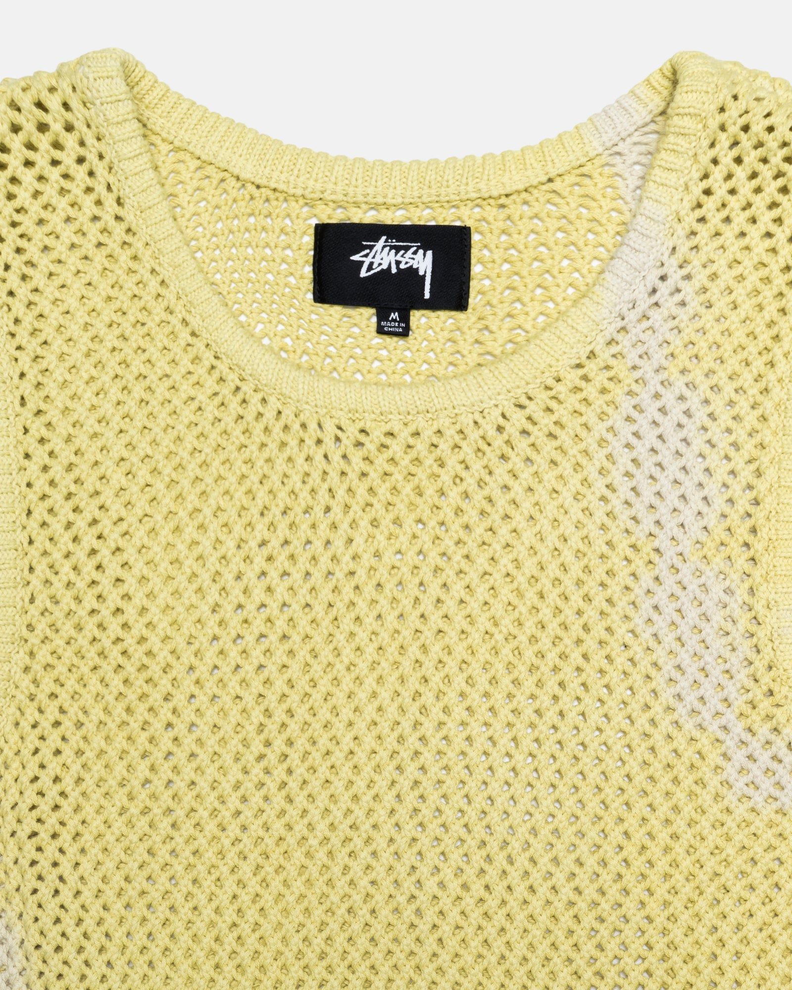 O'DYED HEAVYWEIGHT MESH TANK sold by Stussy product image thumbnail 3