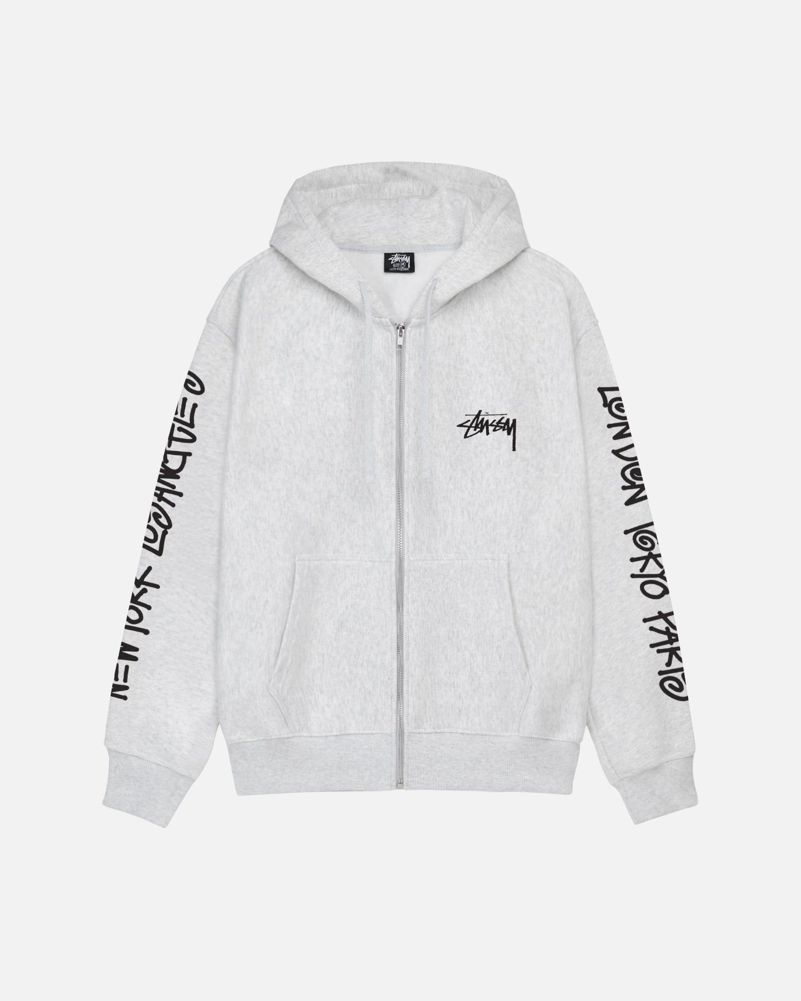 BIG CITIES ZIP HOODIE sold by Stussy