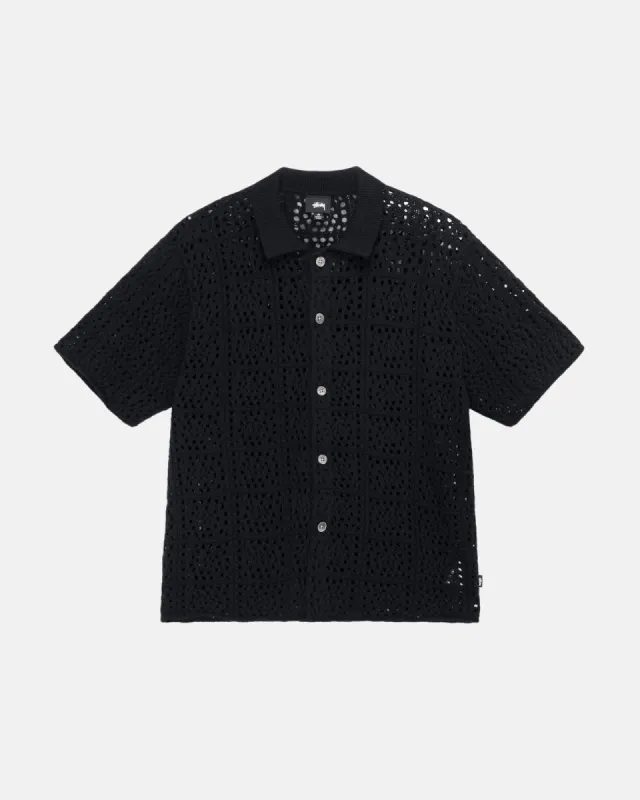 CROCHET SHIRT sold by Stussy