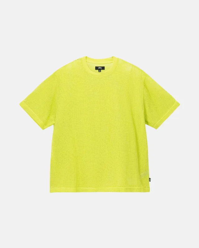 COTTON MESH SS CREW sold by Stussy