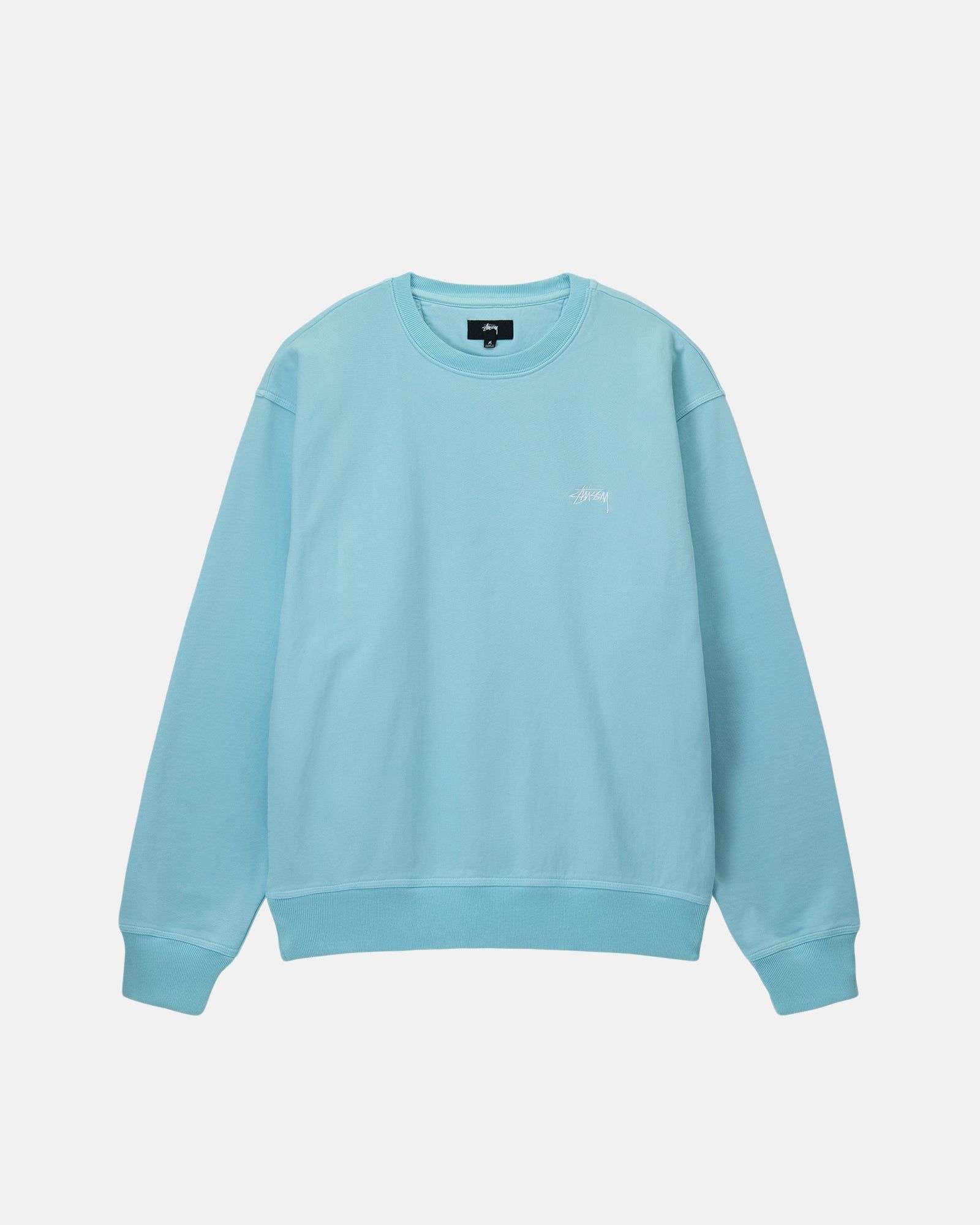 OVERDYED STOCK LOGO CREW sold by Stussy