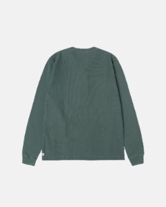 トップス stussy open hem henley fleece work gear OPEN HEM HENLEY FLEECE | Parallel