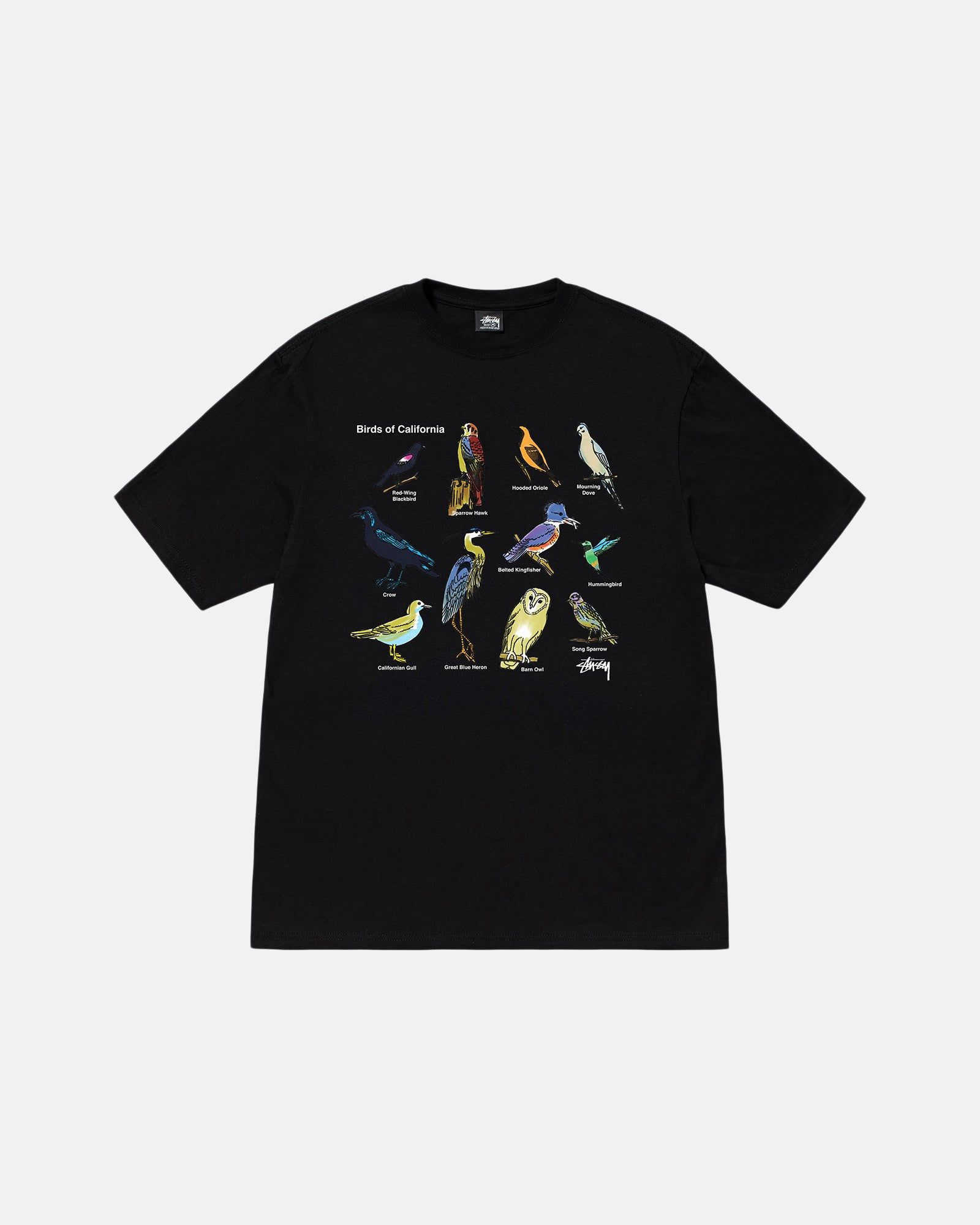 CALIFORNIA BIRDS TEE sold by Stussy