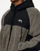 SHERPA PANELED HOODED JACKET sold by Stussy