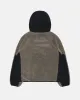 SHERPA PANELED HOODED JACKET sold by Stussy