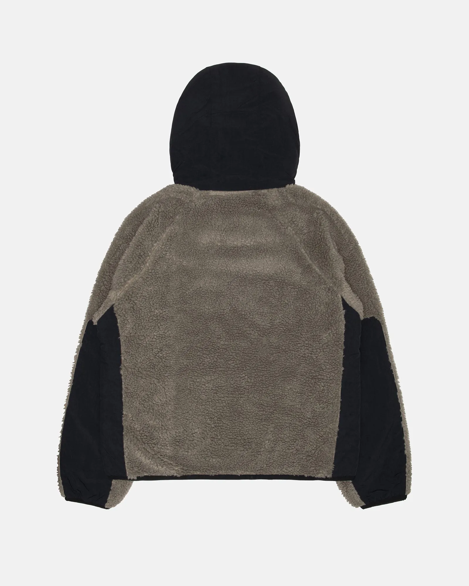 SHERPA PANELED HOODED JACKET sold by Stussy product image thumbnail 2
