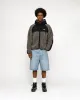 SHERPA PANELED HOODED JACKET sold by Stussy
