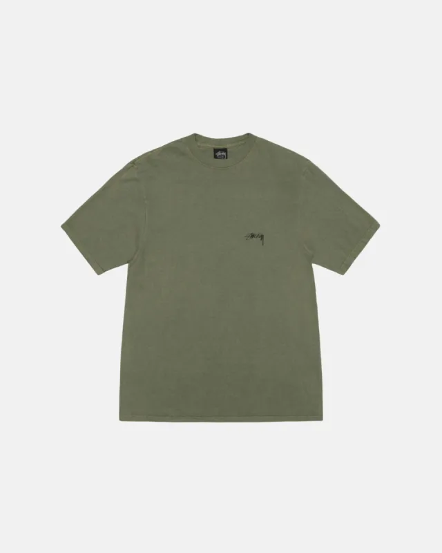 SMOOTH STOCK TEE PIGMENT DYED made by Stussy