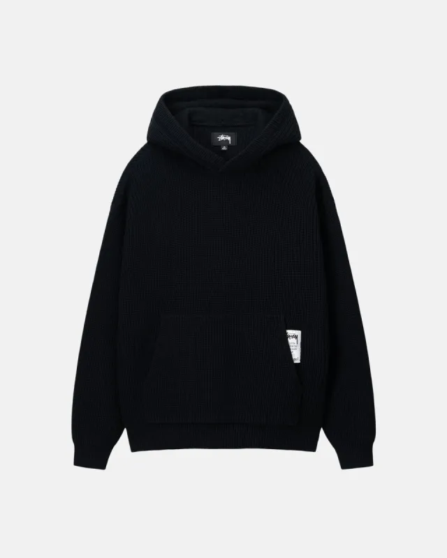 COTTON KNIT HOODIE sold by Stussy