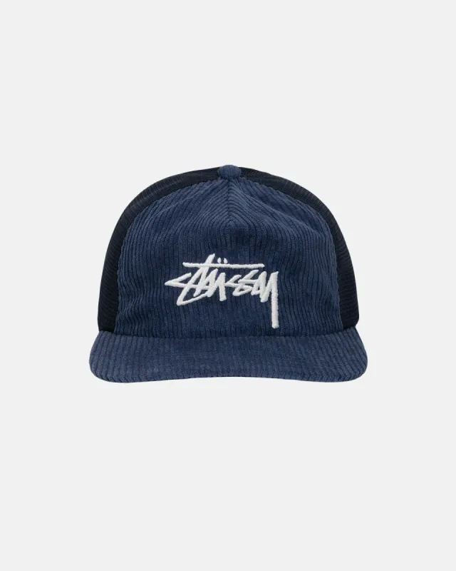 CORDUROY TRUCKER CAP sold by Stussy