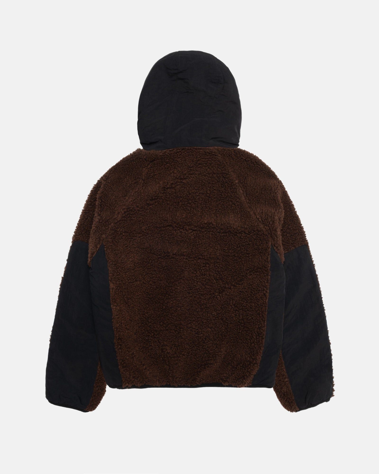 SHERPA PANELED HOODED JACKET sold by Stussy product image thumbnail 2