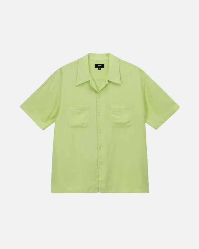 CONTRAST PICK STITCHED SHIRT sold by Stussy