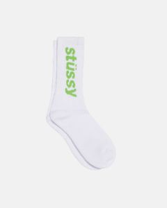 HELVETICA CREW SOCKS sold by Stussy