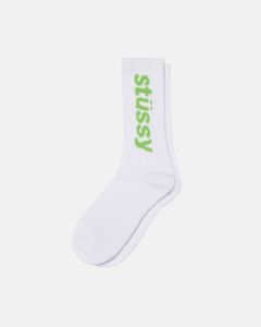 HELVETICA CREW SOCKS sold by Stussy