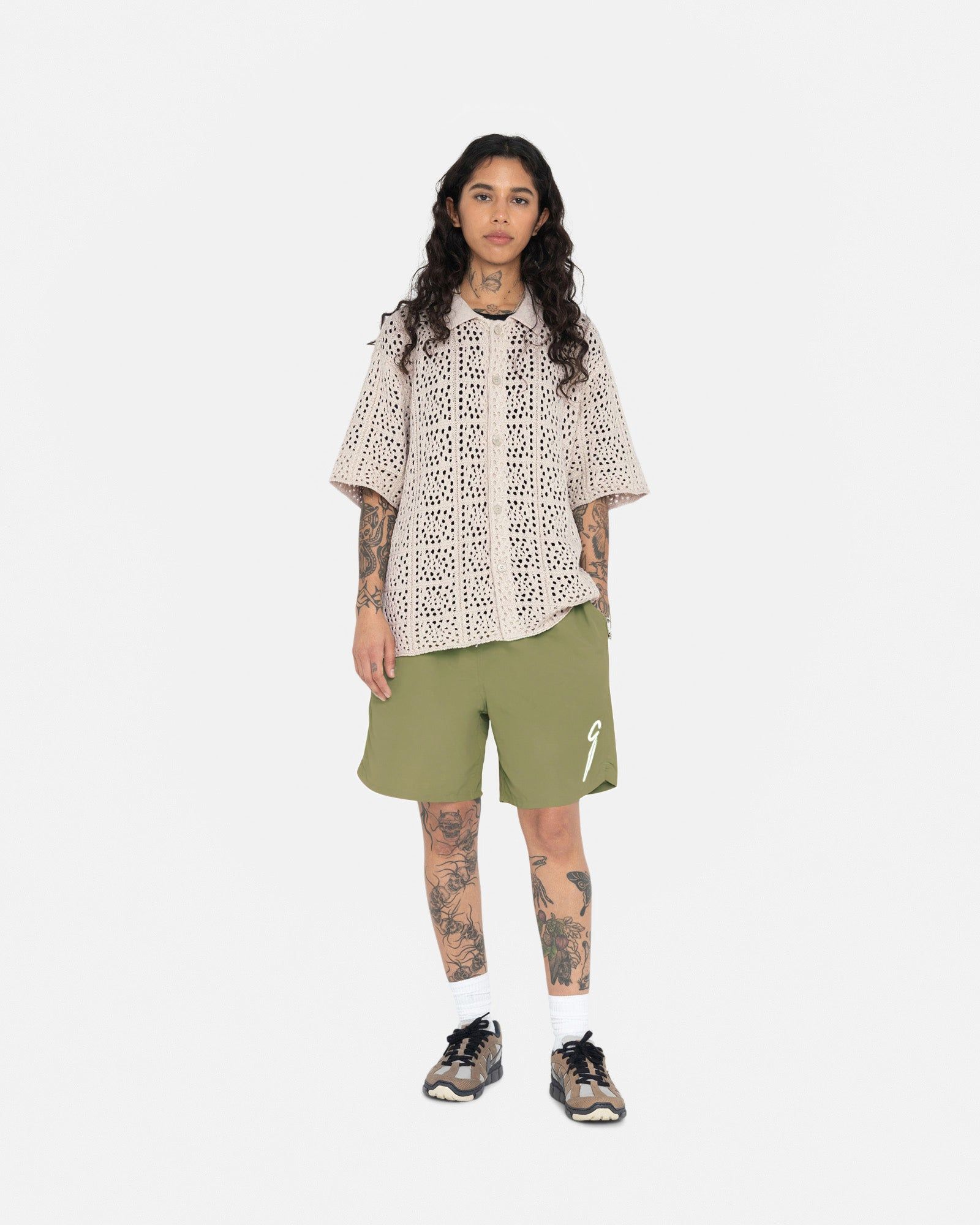 CROCHET SHIRT sold by Stussy product image thumbnail 6
