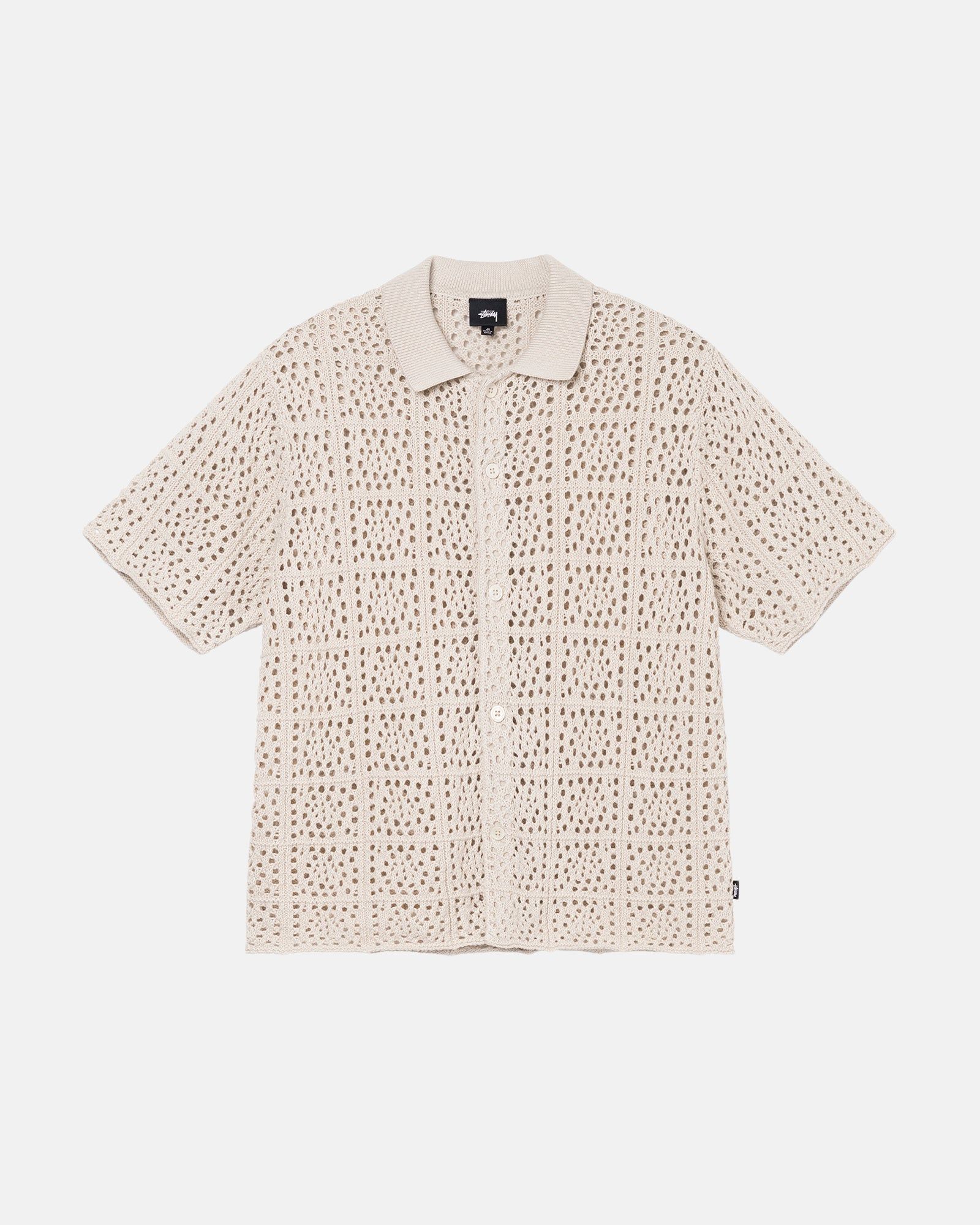 CROCHET SHIRT sold by Stussy