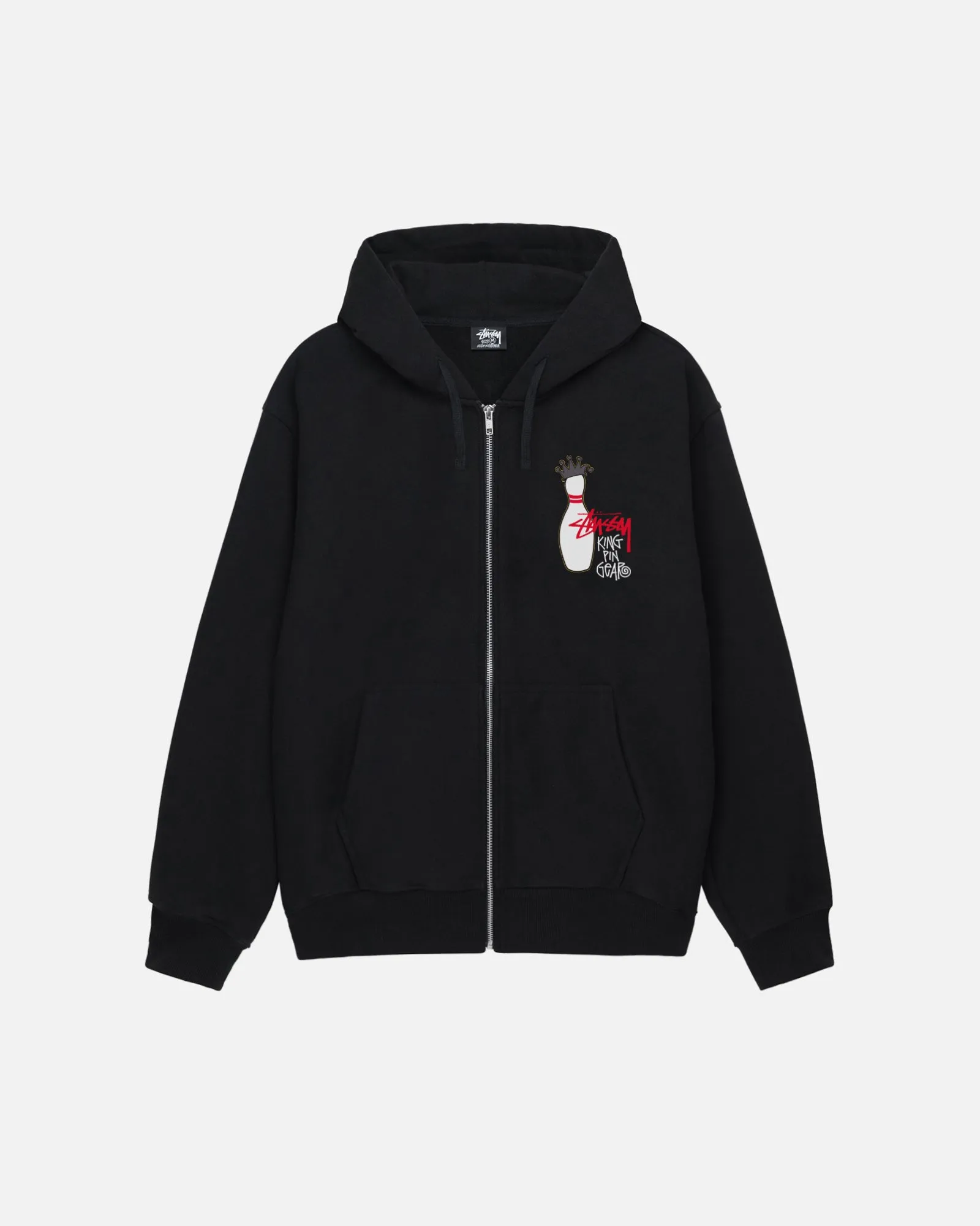 KINGPIN ZIP HOODIE sold by Stussy