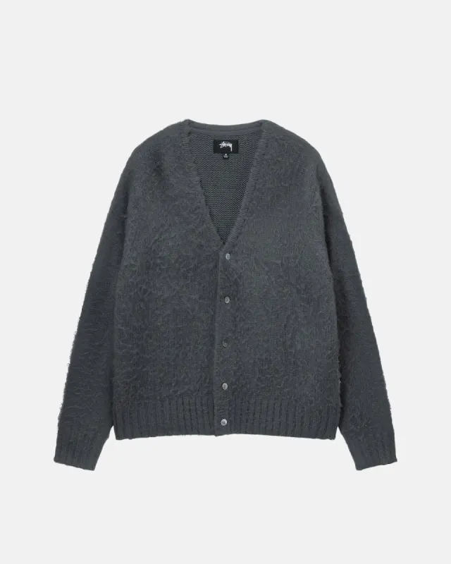 BRUSHED CARDIGAN sold by Stussy
