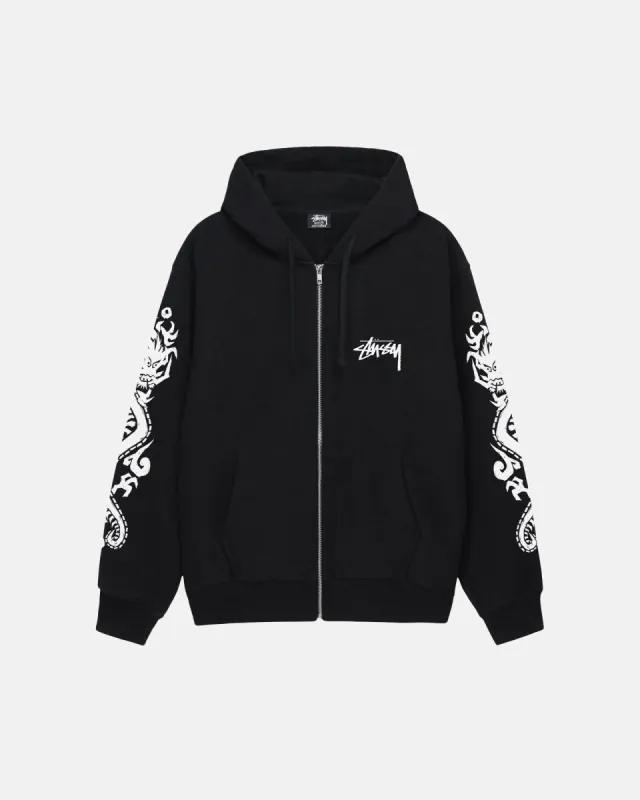 SMOOTH STOCK ZIP HOODIE PIGMENT DYED | Parallel