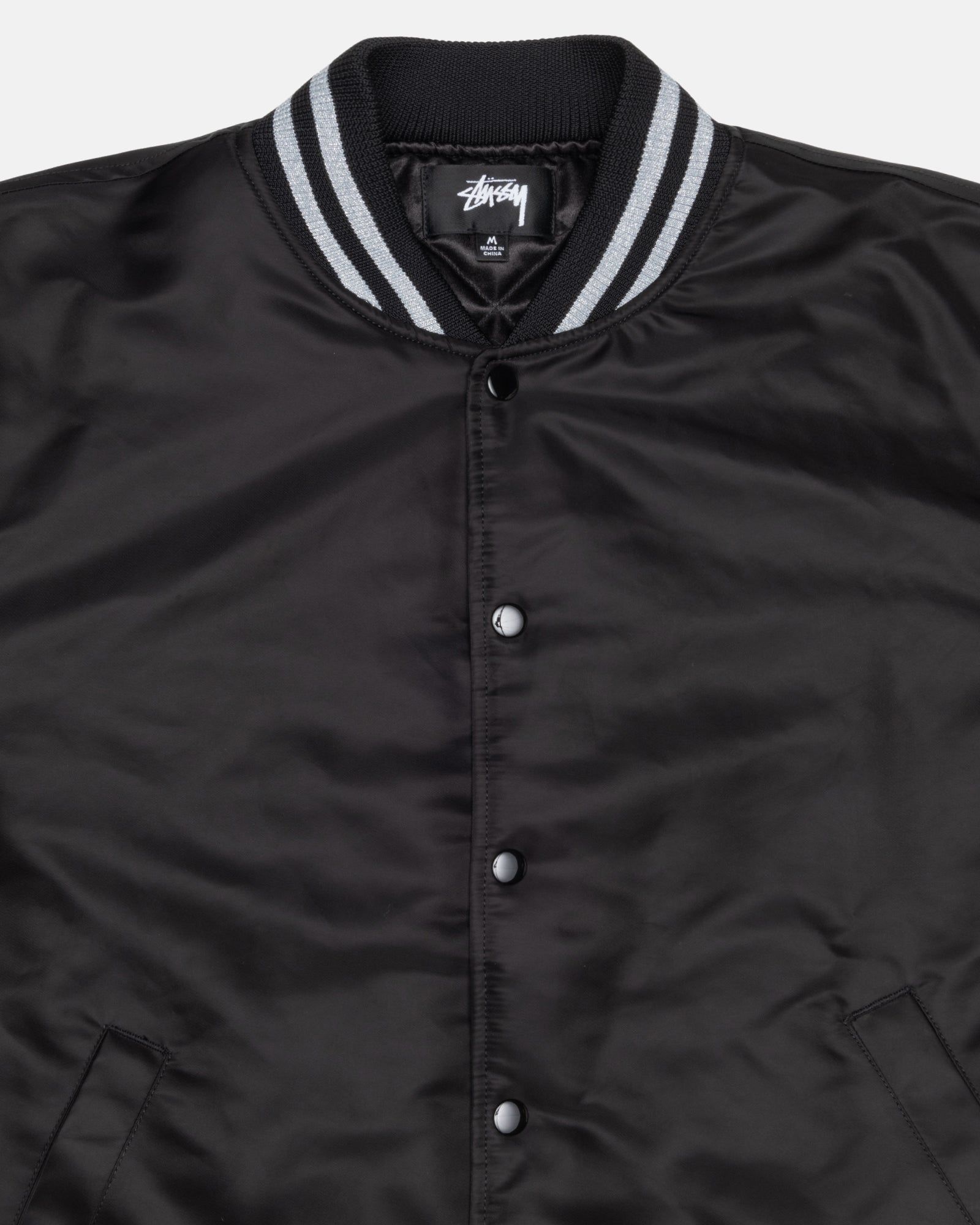 SEQUINS SATIN JACKET sold by Stussy product image thumbnail 3