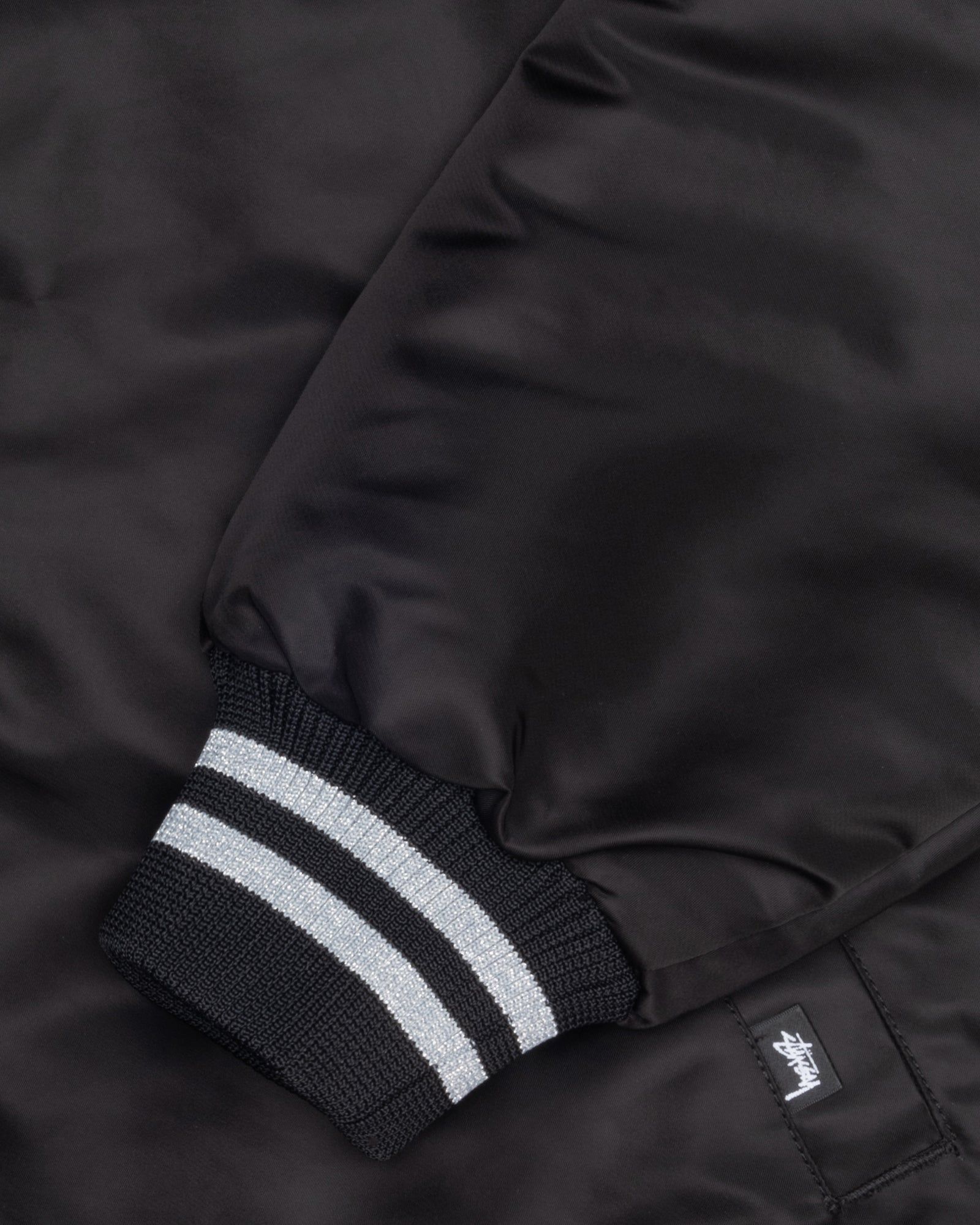 SEQUINS SATIN JACKET sold by Stussy product image thumbnail 4