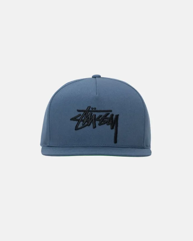 POINT CROWN BIG STOCK SNAPBACK sold by Stussy