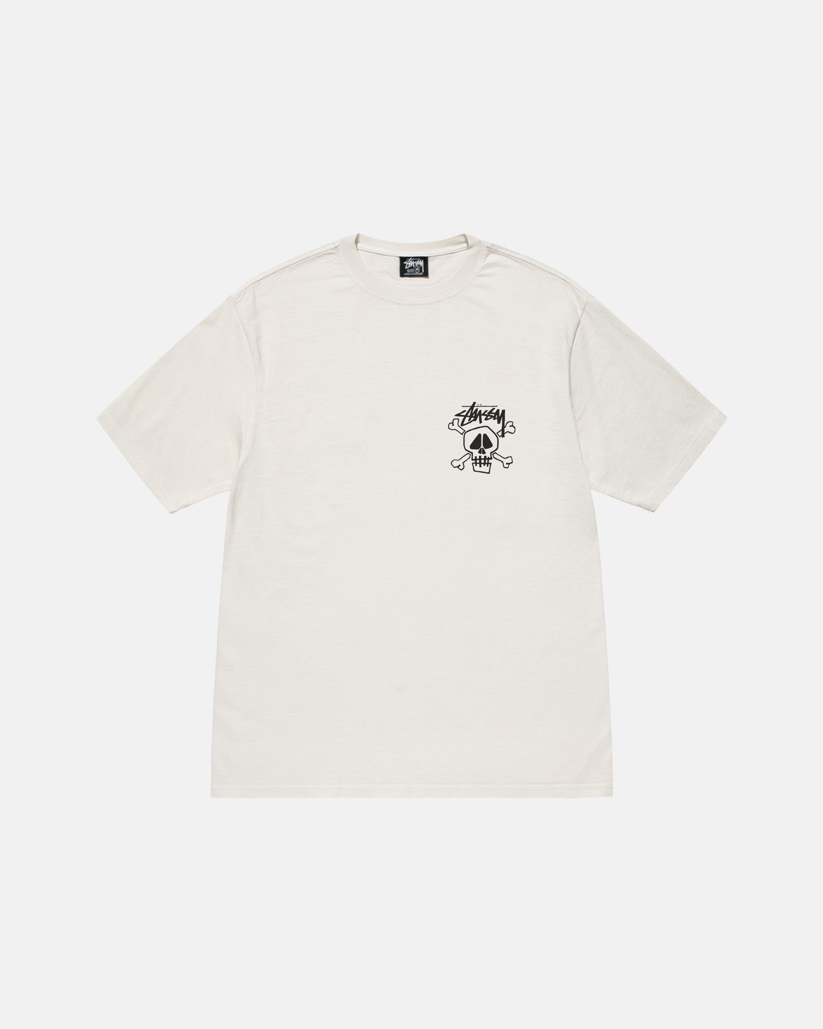 SKULL & BONES TEE PIGMENT DYED sold by Stussy product image thumbnail 2