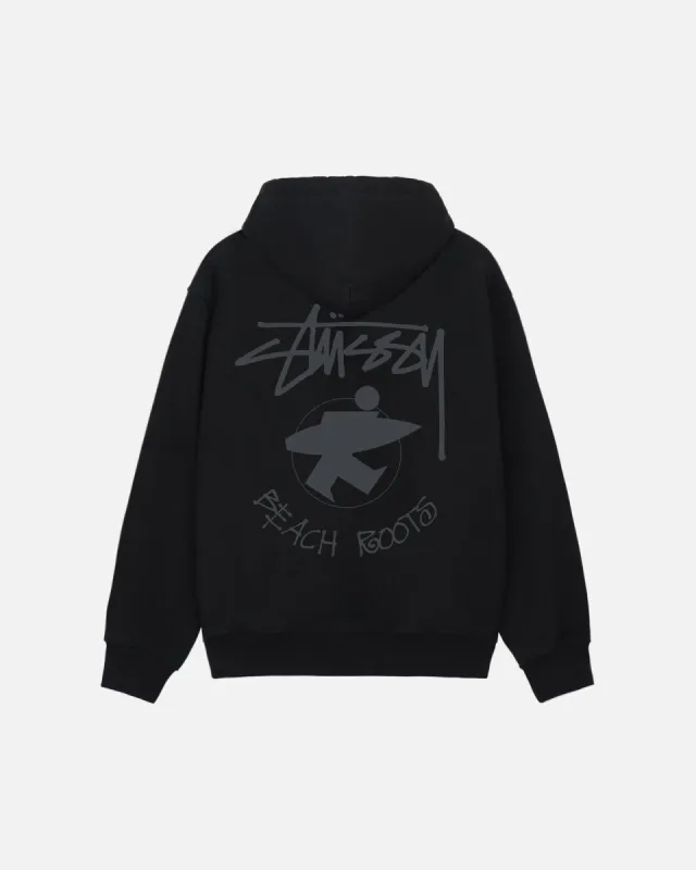 BEACH ROOTS ZIP HOODIE sold by Stussy