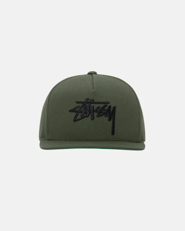BIG STOCK POINT CROWN CAP sold by Stussy