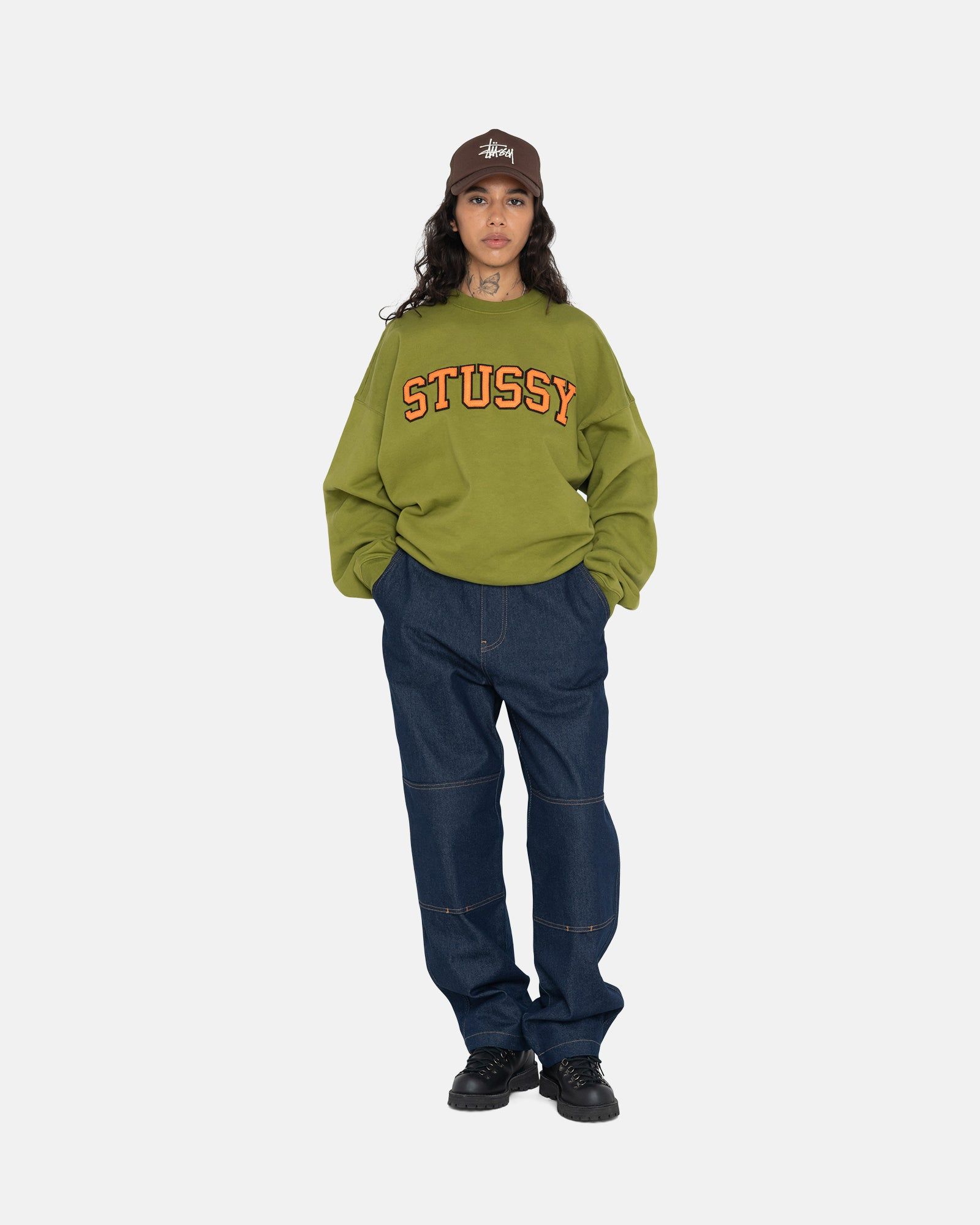 RELAXED OVERSIZED CREW sold by Stussy product image thumbnail 8