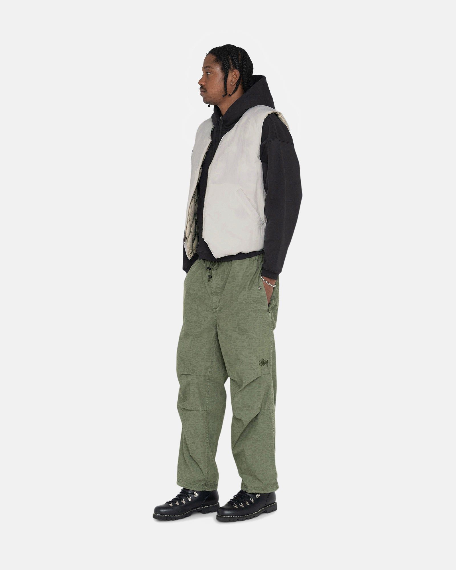 REVERSIBLE QUILTED VEST sold by Stussy product image thumbnail 11