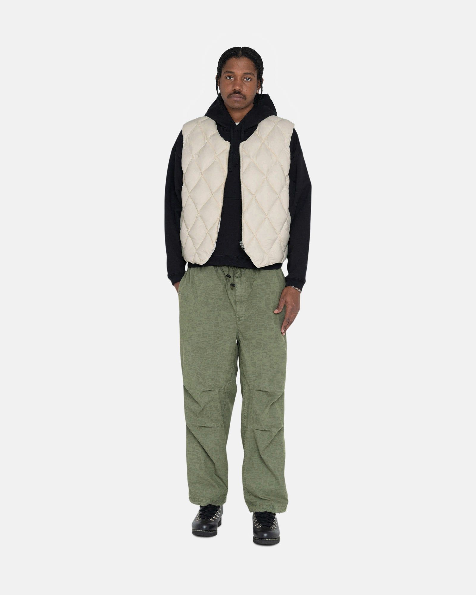 REVERSIBLE QUILTED VEST sold by Stussy product image thumbnail 8
