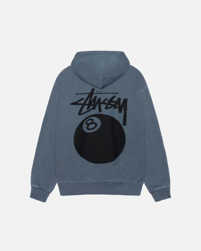8 BALL HOODIE PIGMENT DYED sold by Stussy