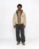 WORK JACKET CANVAS NEEDLE PUNCH sold by Stussy