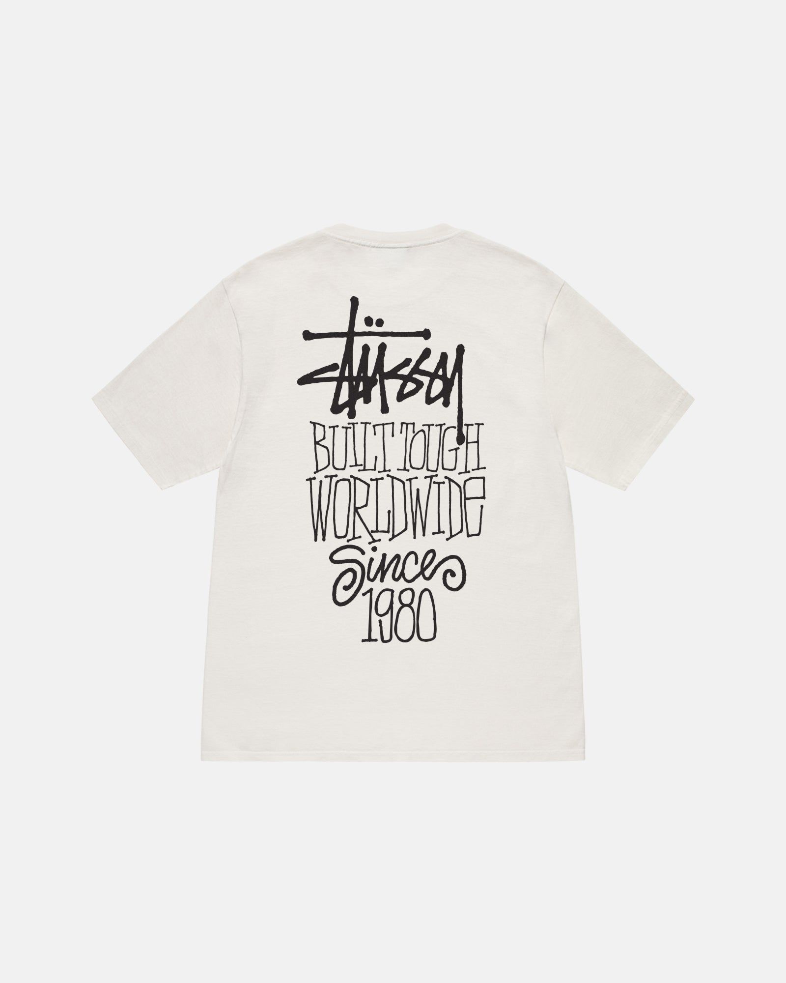 BUILT TOUGH TEE PIGMENT DYED sold by Stussy