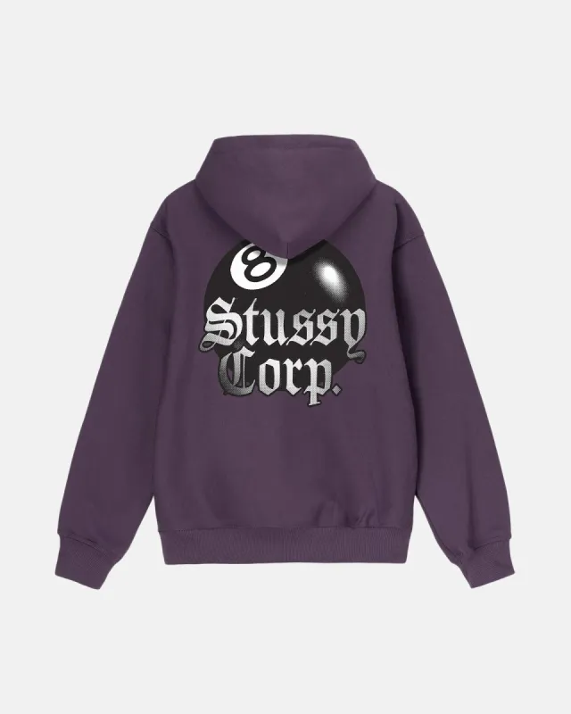 8 BALL CORP. HOODIE sold by Stussy