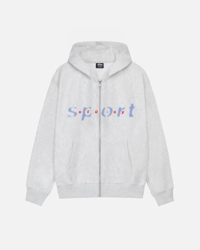 送料追跡込 [STUSSY] Pigment Smooth Stock Zip Hoodie Stussy Smooth Stock Pigment Dyed Zip Hoodie Black Men's