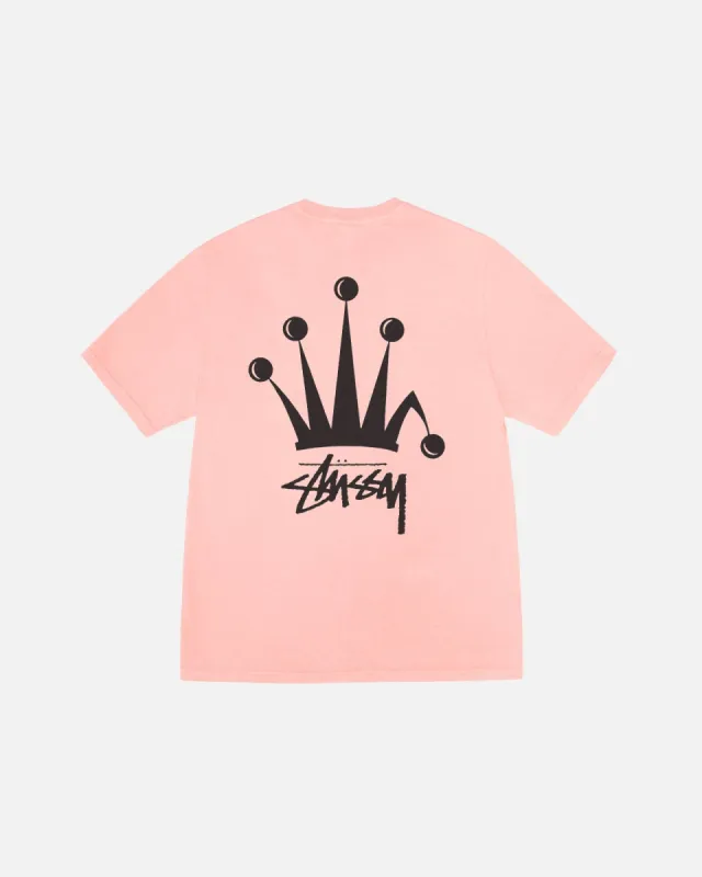 REGAL CROWN TEE PIGMENT DYED sold by Stussy
