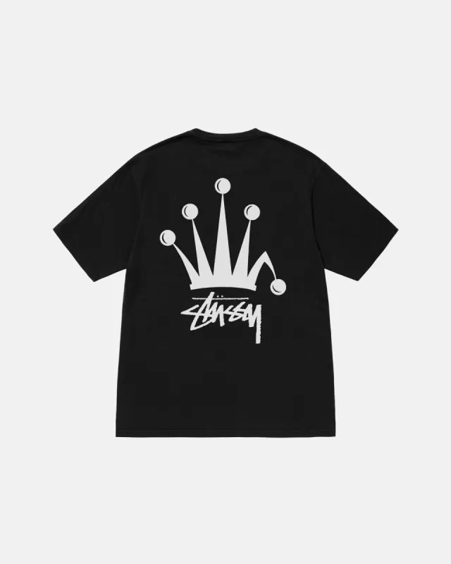 REGAL CROWN TEE PIGMENT DYED sold by Stussy