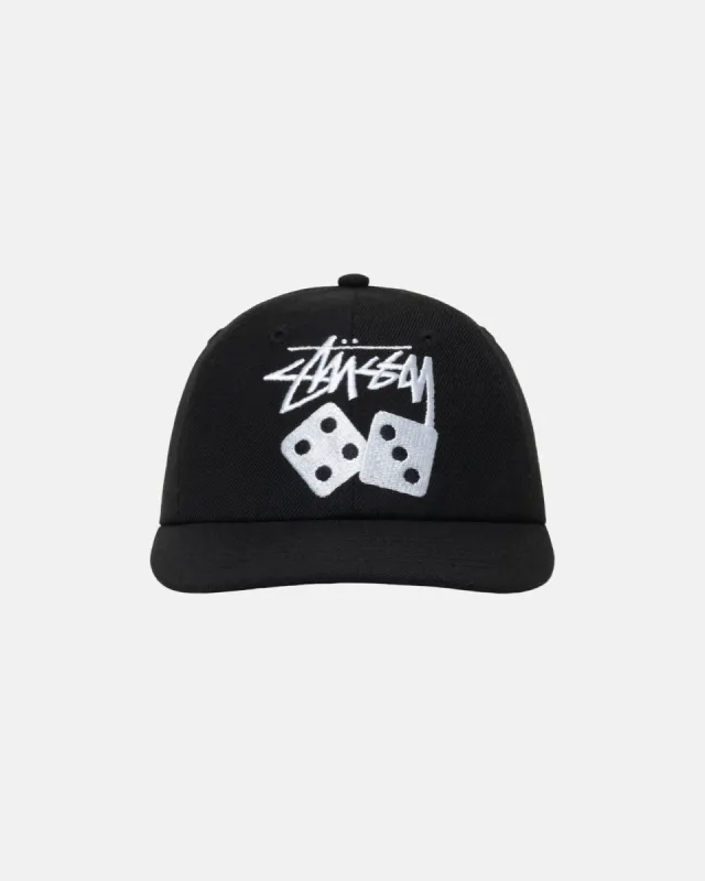LOW PRO STOCK DICE SNAPBACK sold by Stussy