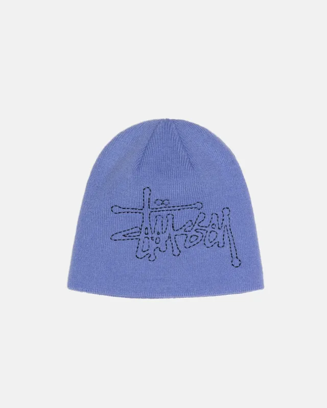 SKULLCAP BASIC LOGO STITCH sold by Stussy