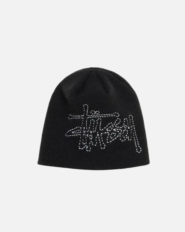 SKULLCAP BASIC LOGO STITCH sold by Stussy