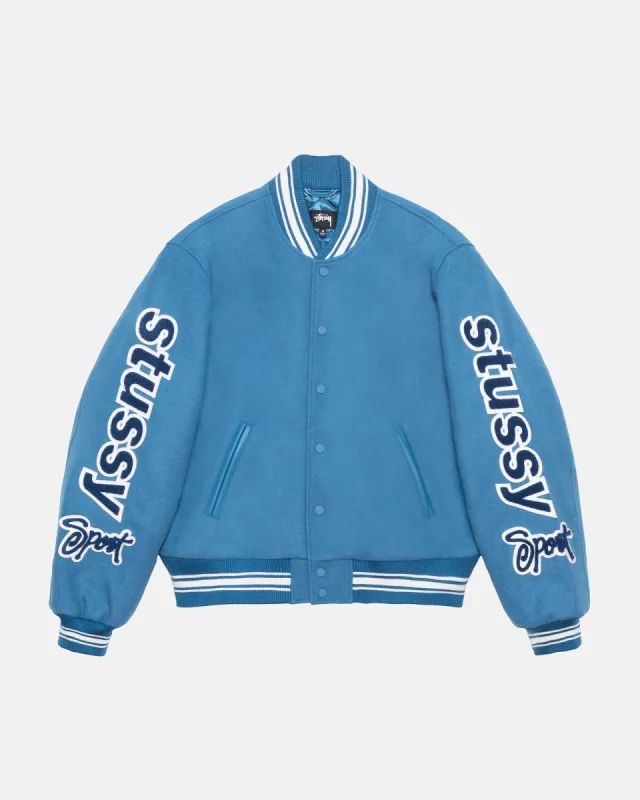 VARSITY JACKET COMPETITION sold by Stussy