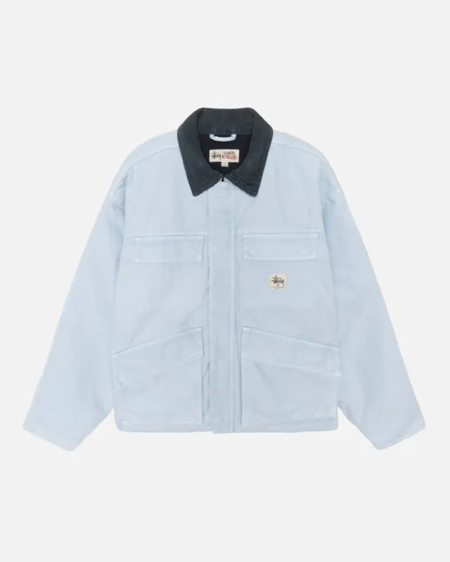 SHOP JACKET WASHED CANVAS sold by Stussy