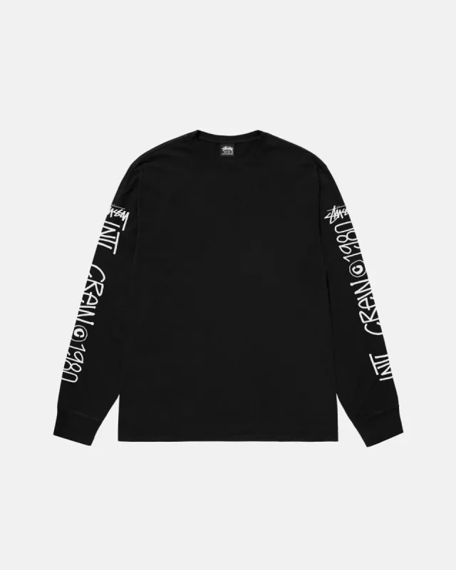 INTL CREW LS TEE PIGMENT DYED sold by Stussy