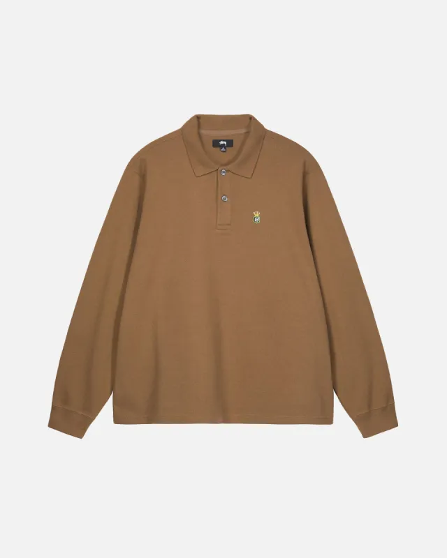 LS RIB POLO made by Stussy